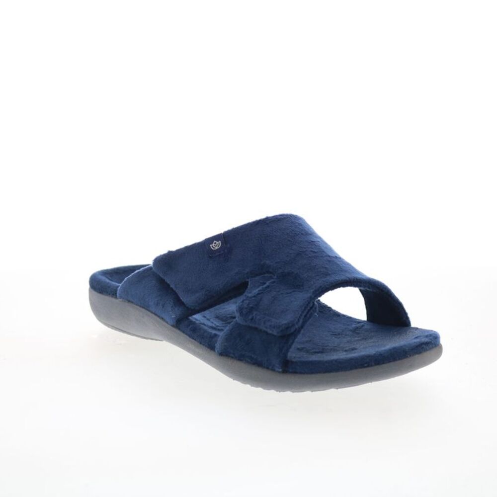 Spenco Womens Kholo Visa Slipper Blue Shoes (NWT) - Picture 2 of 7